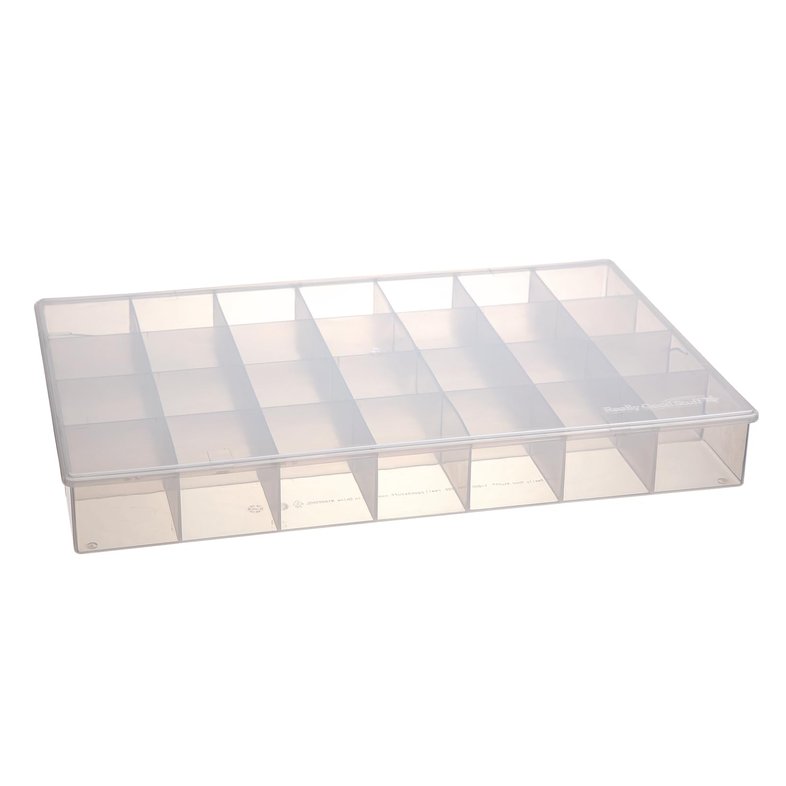 Really Good Stuff 28 Compartment Plastic Storage Case - Image 3