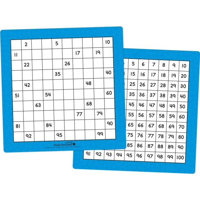 Really Good Stuff Magnetic Hundred Grid Activity ? Set of 6 - Image 8