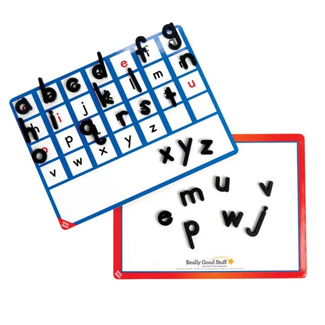 Really Good Stuff Magnetic Letter and Word Recognition 6-Student Set - Image 6