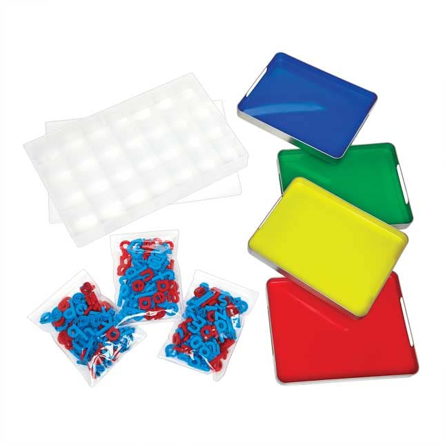 Really Good Stuff MAGtivity Tins and Magnetic Letters Classroom Kit - Image 2