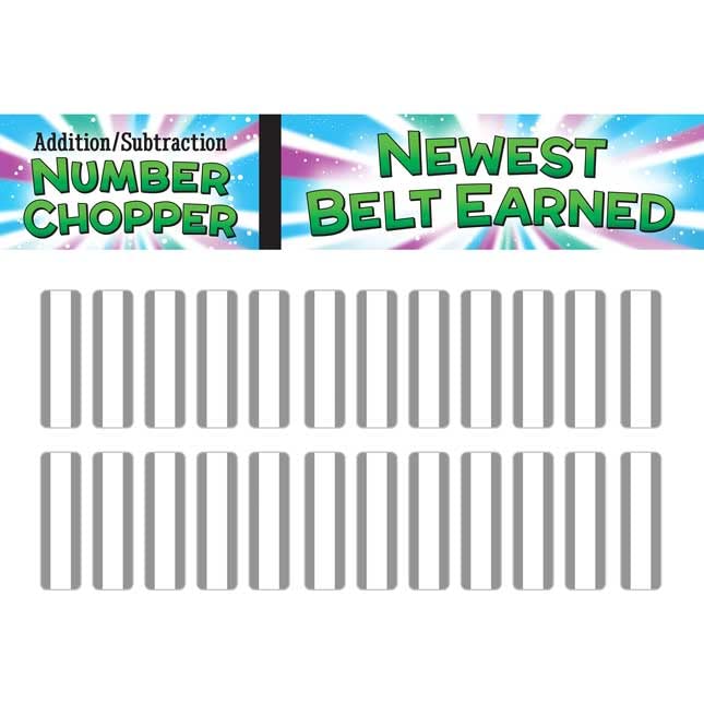 Really Good Stuff Math Facts Karate System - Addition and Subtraction Through 20 - Image 4