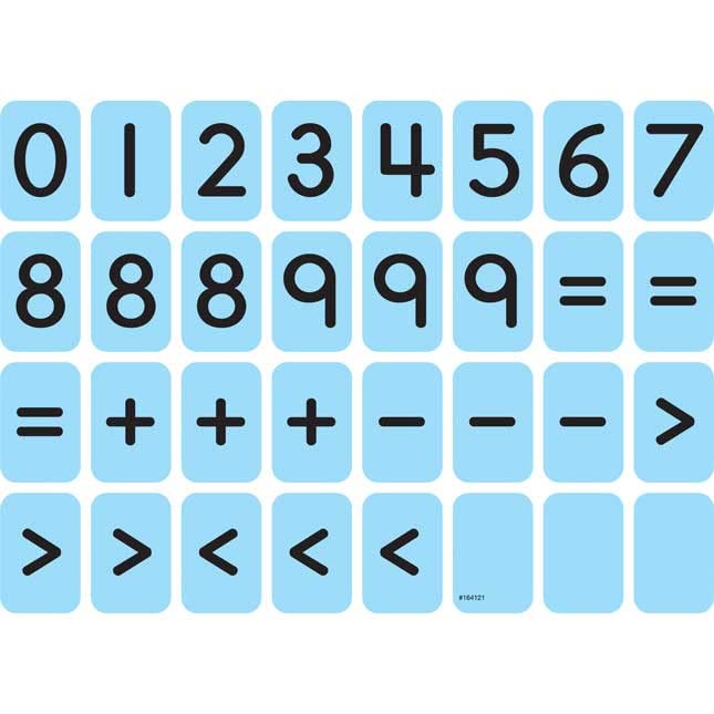 Really Good Stuff Math Magnets - Numbers to 20-160 Magnets - Image 3