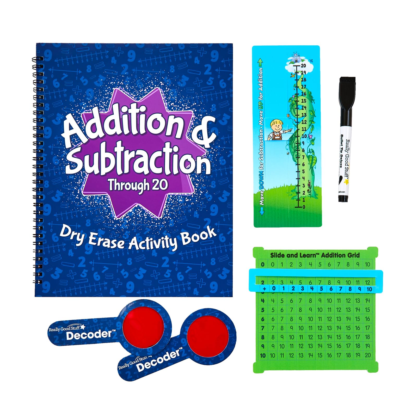 Really Good Stuff Math Skills: Grades K-2 - Addition & Subtraction - Image 5