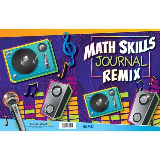 Really Good Stuff Math Skills Remix Journals for Fifth and Sixth Grades - 12 journals - Image 5