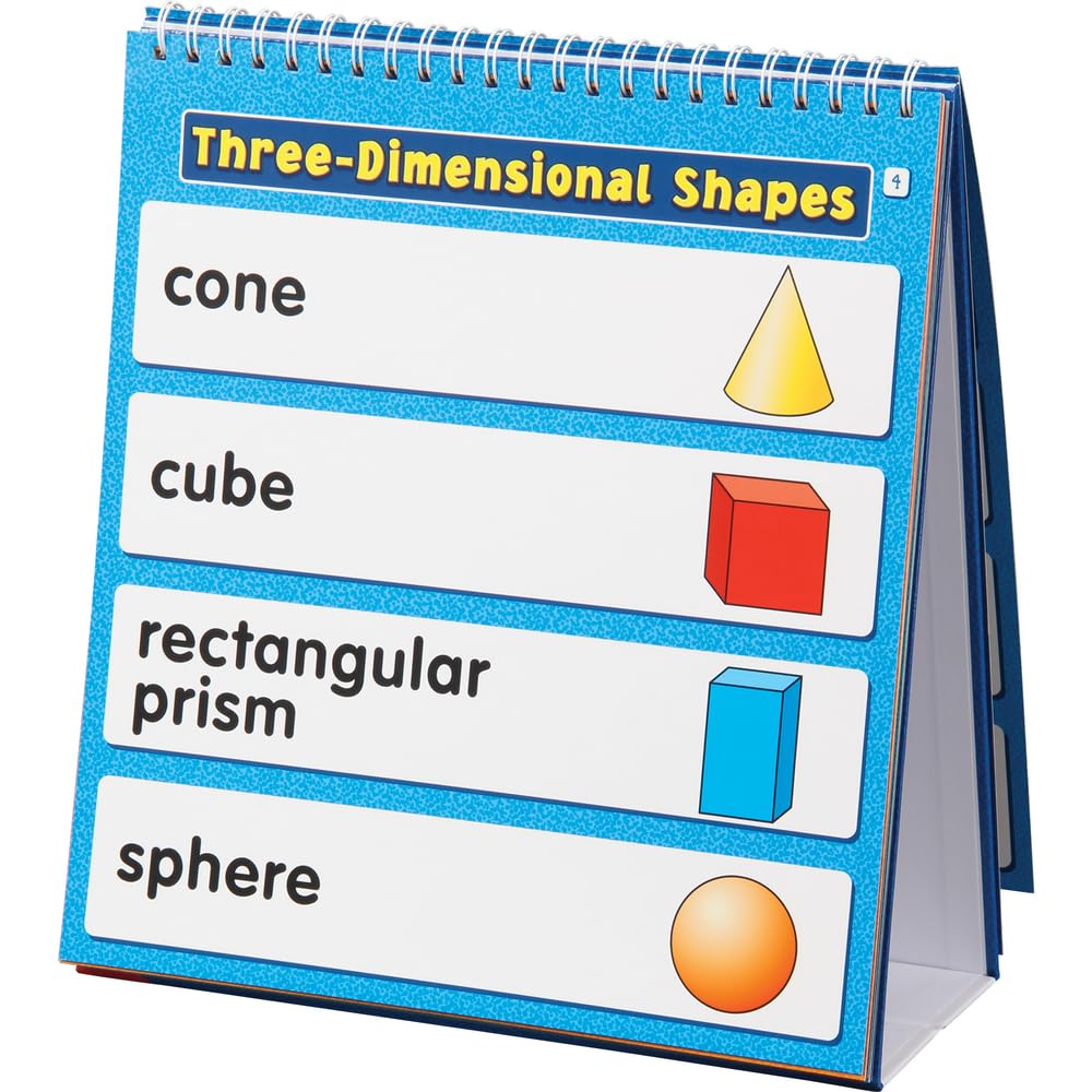 Really Good Stuff Math Vocabulary Flip Chart - Primary - Image 3
