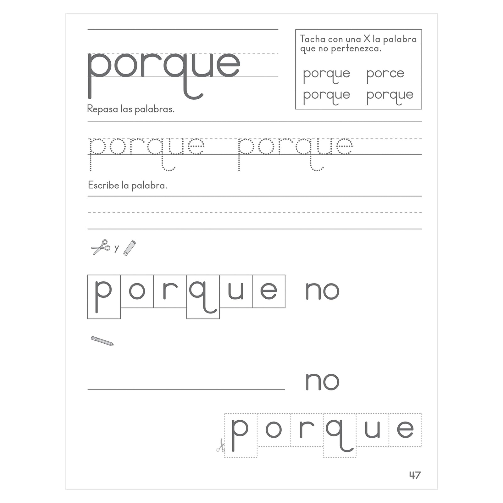 Really Good Stuff Mi Cuaderno de Palabras de USO Frecuente - Palabras 1-50 - 12 Journals - Image 4