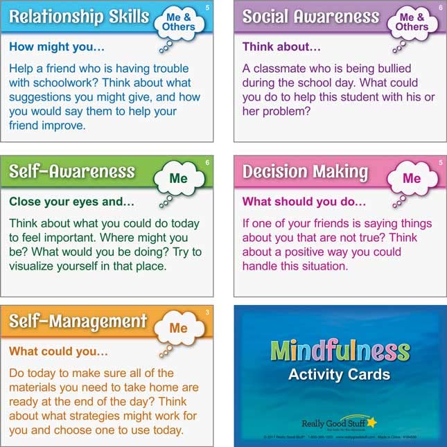 Really Good Stuff Interactive Social Emotional Discussion Cards - 5 Activities for Learning, Identifying, and Discussing Emotions & Feelings - Image 5
