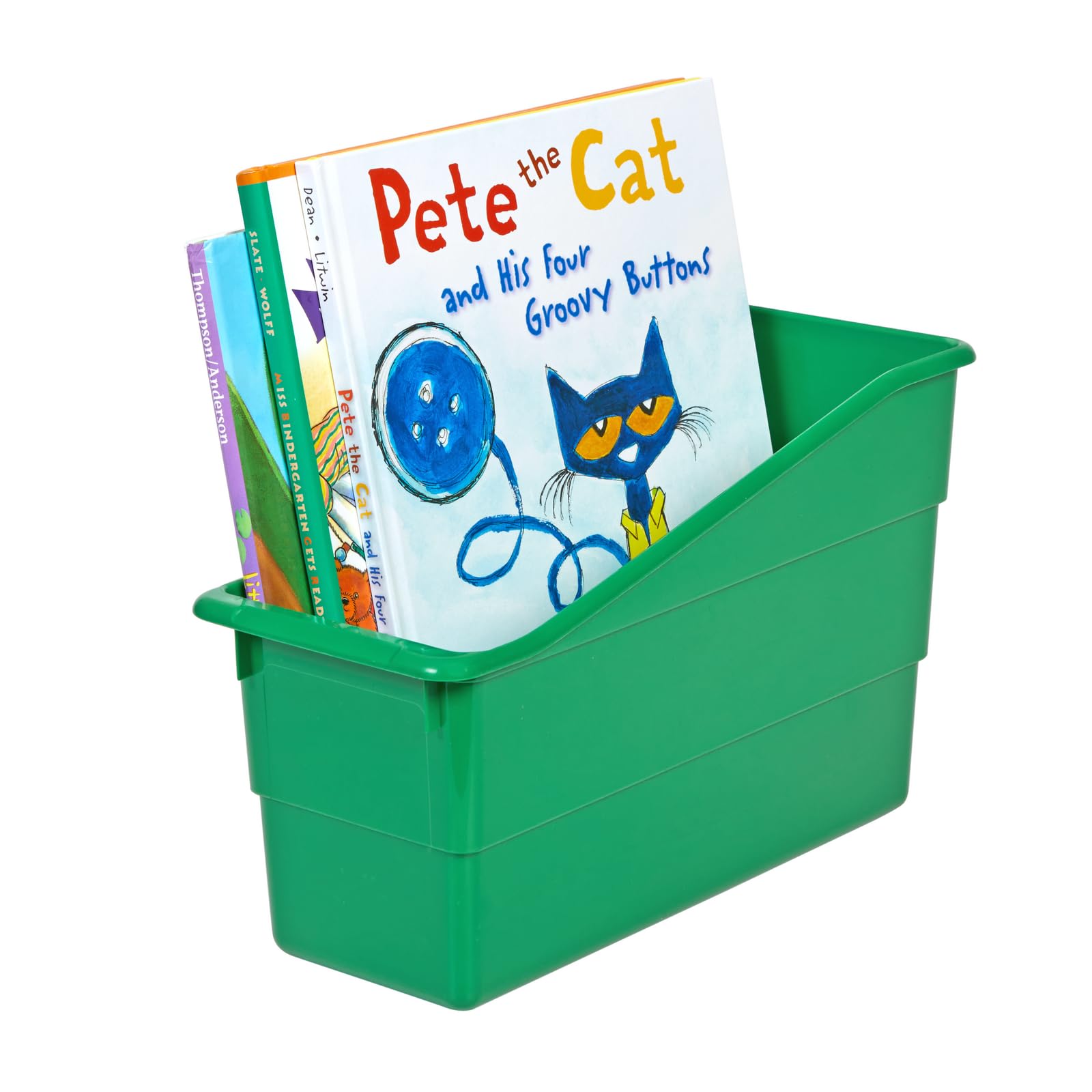 Really Good Stuff Modern Farmhouse Book & Binder Bins-6 Pack - Image 3