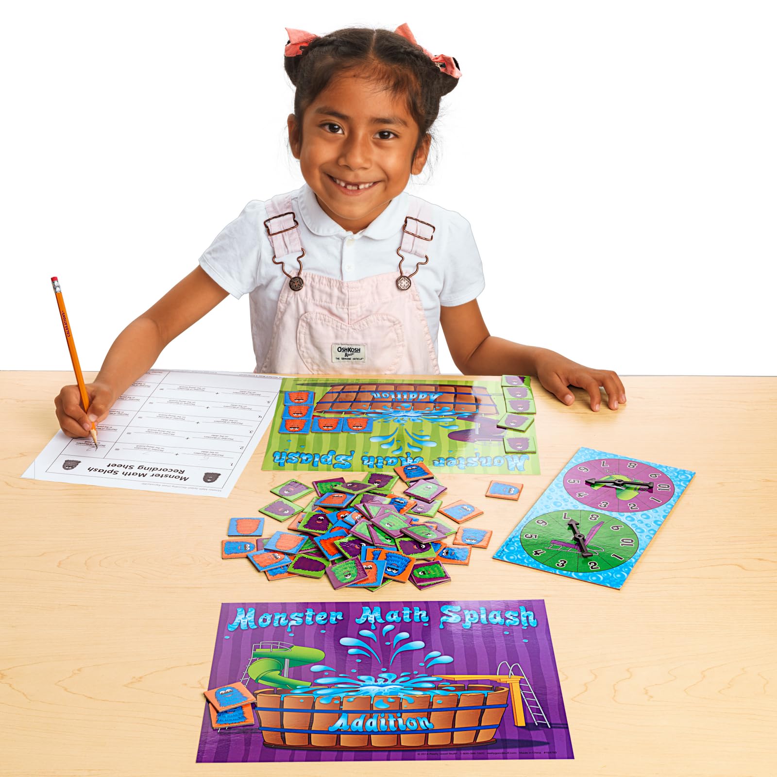 Really Good Stuff Monster Math Splash - Addition Numeracy Center - 1 numeracy Center - Image 3
