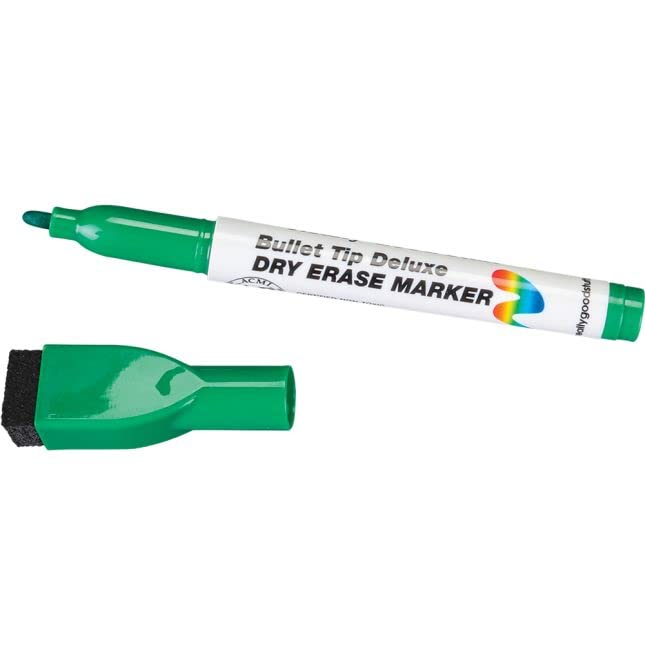 Really Good Stuff Multi-Color Bullet Tip Deluxe Dry Erase Markers - 12 markers - Image 4