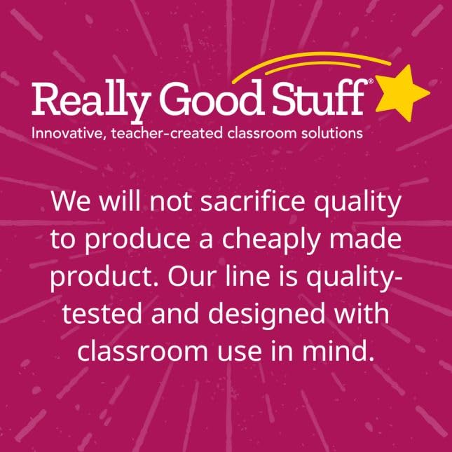 Really Good Stuff Multi-Pocket Chair Pockets with Pencil Case and Water Bottle Holder – 6 Pack – Green/Blue | Classroom Essentials & Must Haves, Seat Sacks for Students, Desk Organizer, Storage Bag - Image 7