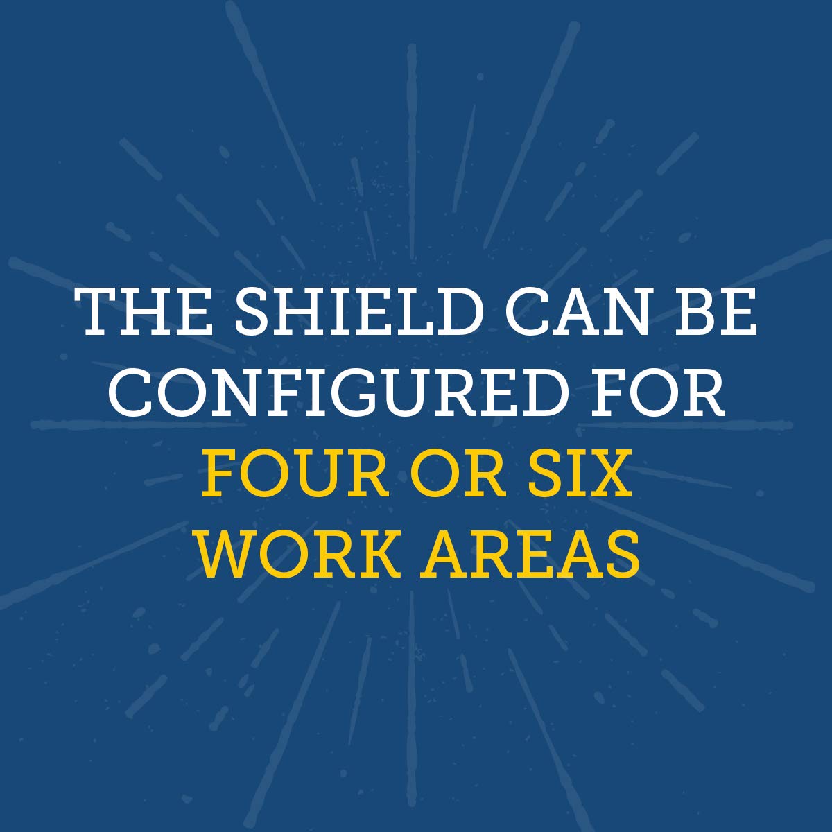 Really Good Stuff Multiple Station Privacy Shield – Privacy Divider Reduce Distractions During Tests or Assignments – Makes 4 or 6 Work Stations, 48” Diameter x 14” H, Blue (1) - Image 6