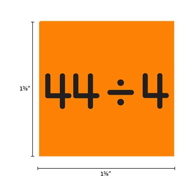 Really Good Stuff Multiplication and Division Basic Facts Stacking Tiles - 100 Tiles - Image 6