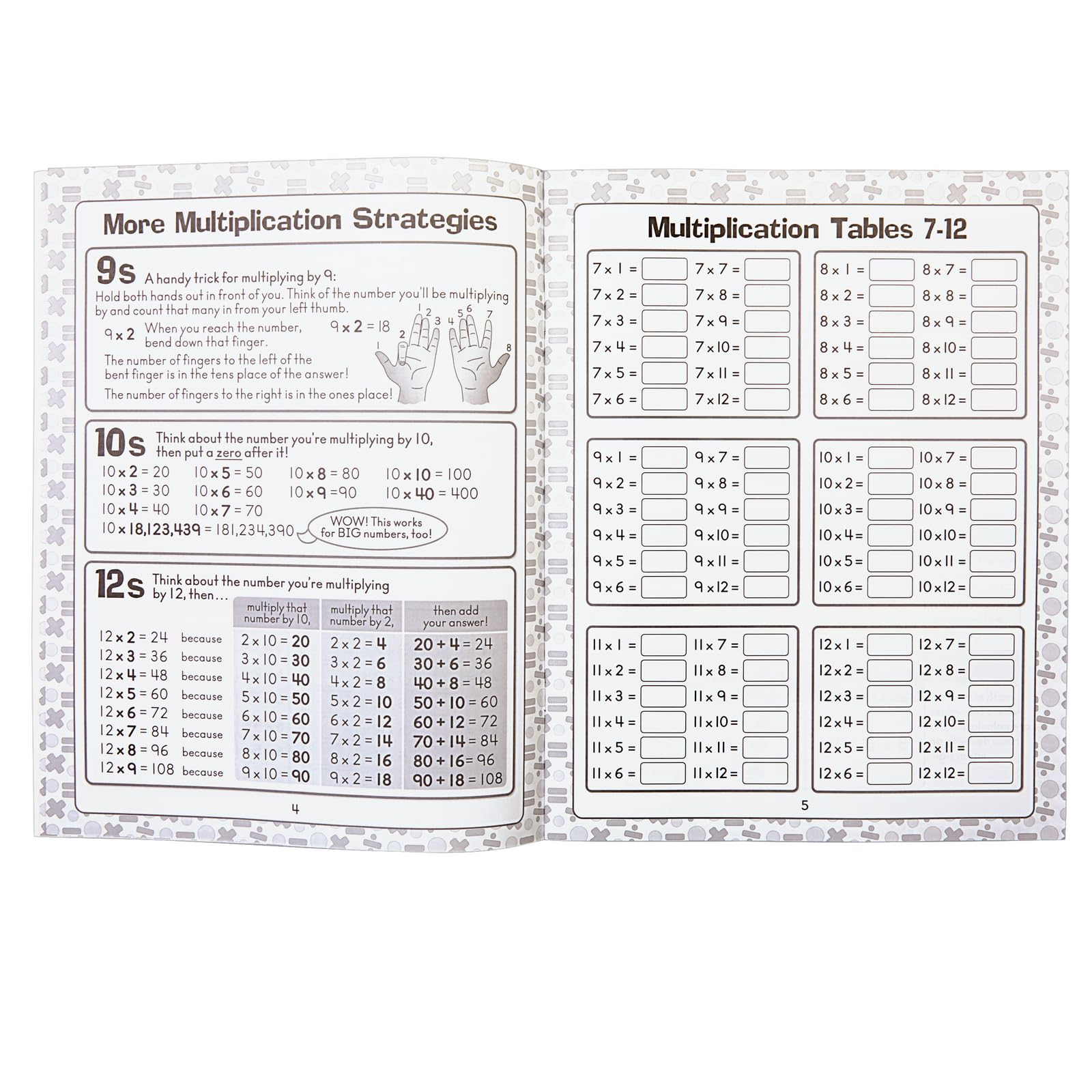 Really Good Stuff Multiplication & Division Journals - Set of 12 - Image 5