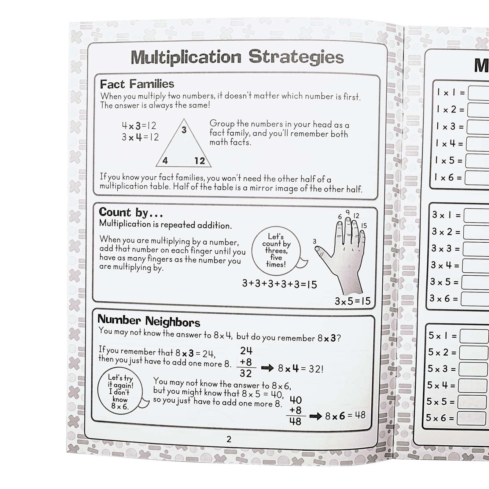 Really Good Stuff Multiplication & Division Journals - Set of 12 - Image 6