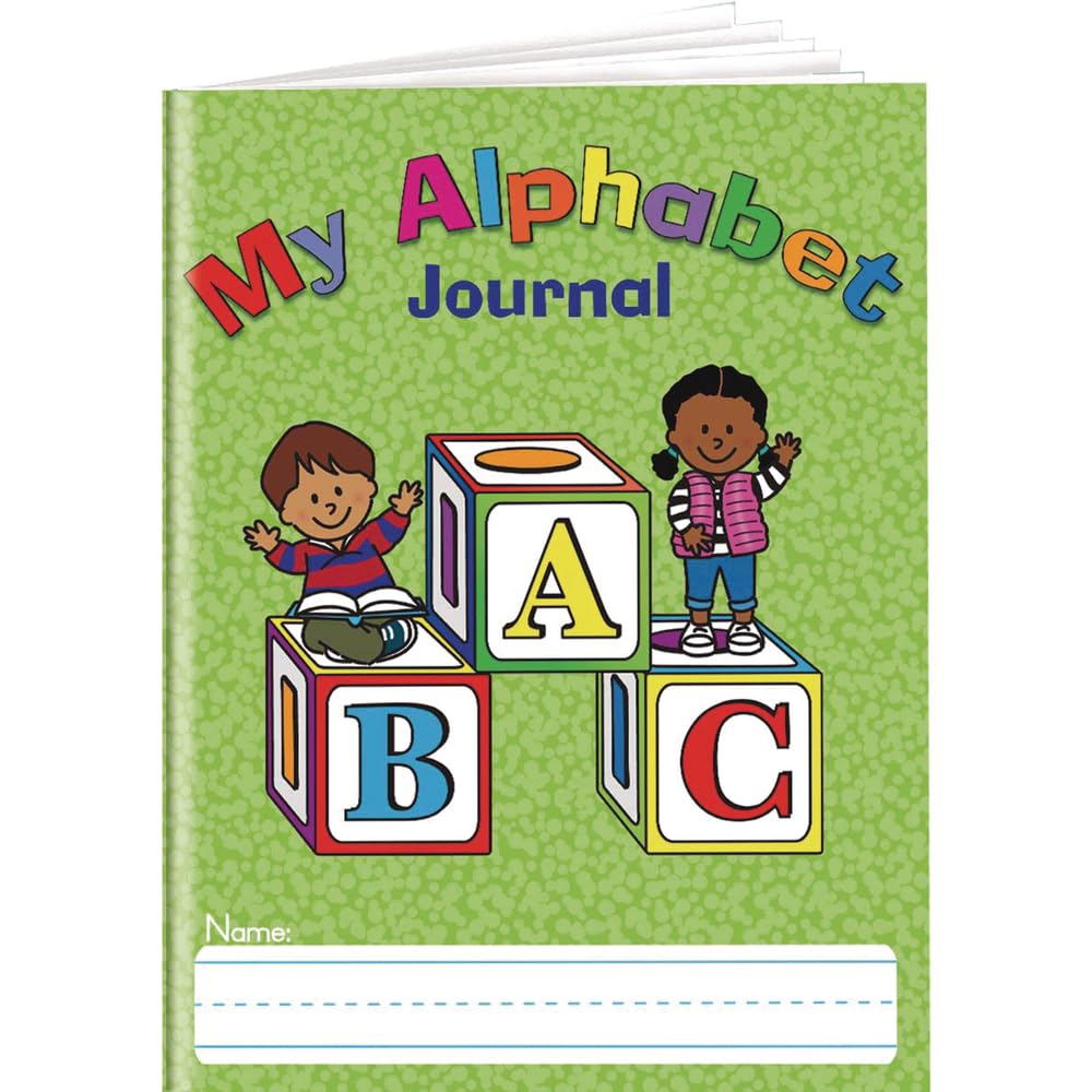 Really Good Stuff My Alphabet Journals Set of 12