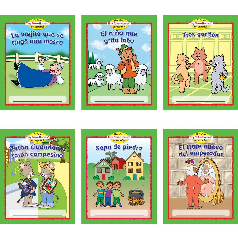 Really Good Stuff My Own Tiny Take-Homes: En Espanol: Cuentos Populares (Folktales) - Sets 1 and 2 - Image 9