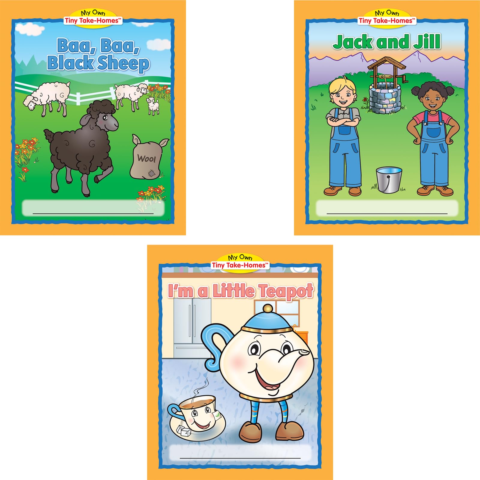 Really Good Stuff My Own Tiny Take-Homes: Nursery Rhymes - 36 Books - Image 3