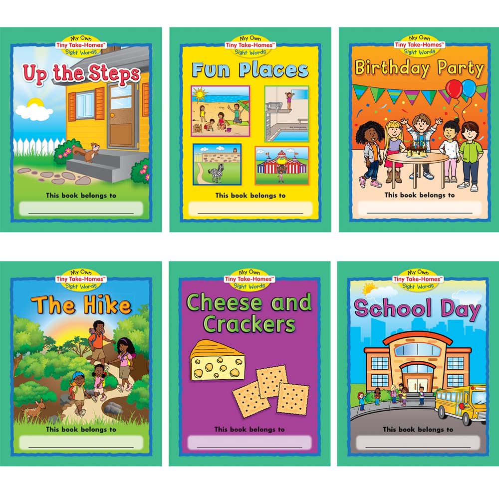 Really Good Stuff My Own Tiny Take-Homes Sight Words Levels PreA, A, and B - 108 Books - Image 2
