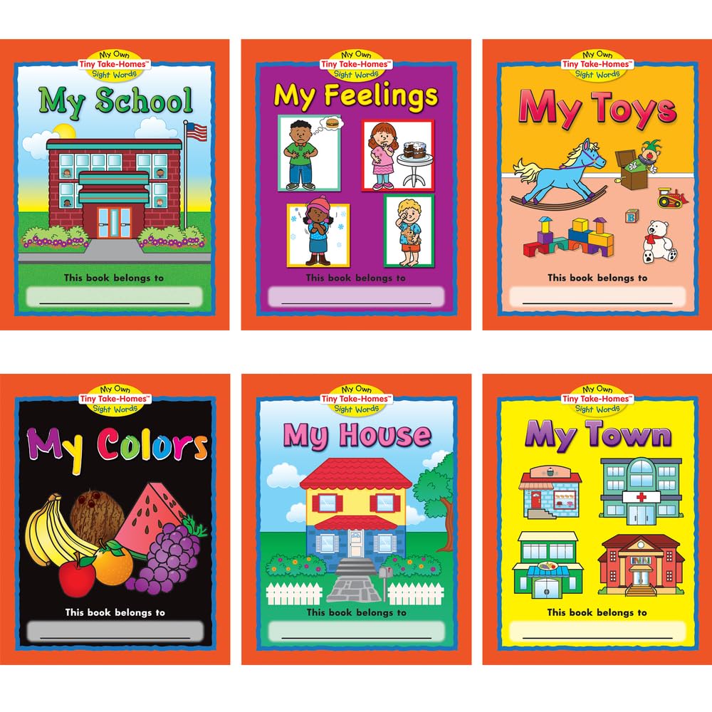Really Good Stuff My Own Tiny Take-Homes Sight Words Levels PreA, A, and B - 108 Books - Image 3