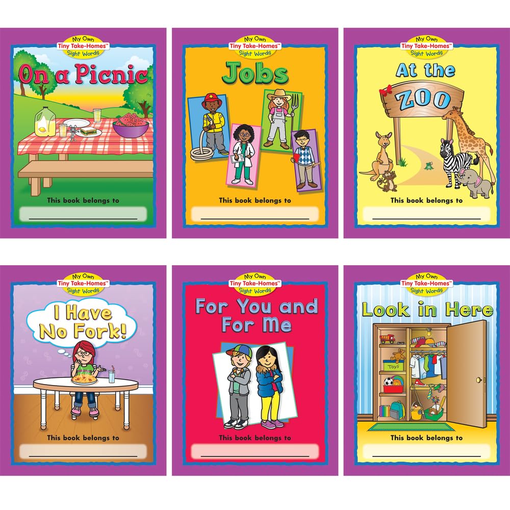 Really Good Stuff My Own Tiny Take-Homes Sight Words Levels PreA, A, and B - 108 Books - Image 7
