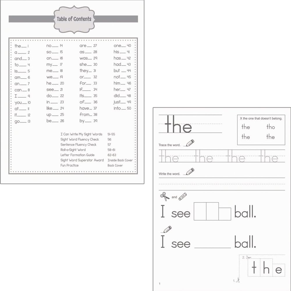Really Good Stuff My Sight Word Journals – Words 1–50 - Image 4