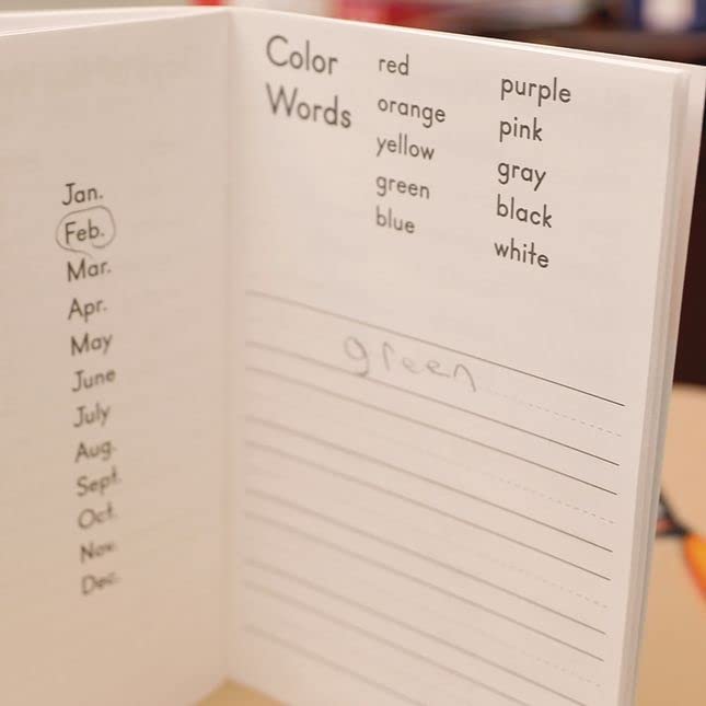 Really Good Stuff My Writing Word Journals - Set of 12, 5.75? W x 8.75? L - Kids Classroom Materials, Primary Notebooks, Grades 1-3 - Image 8
