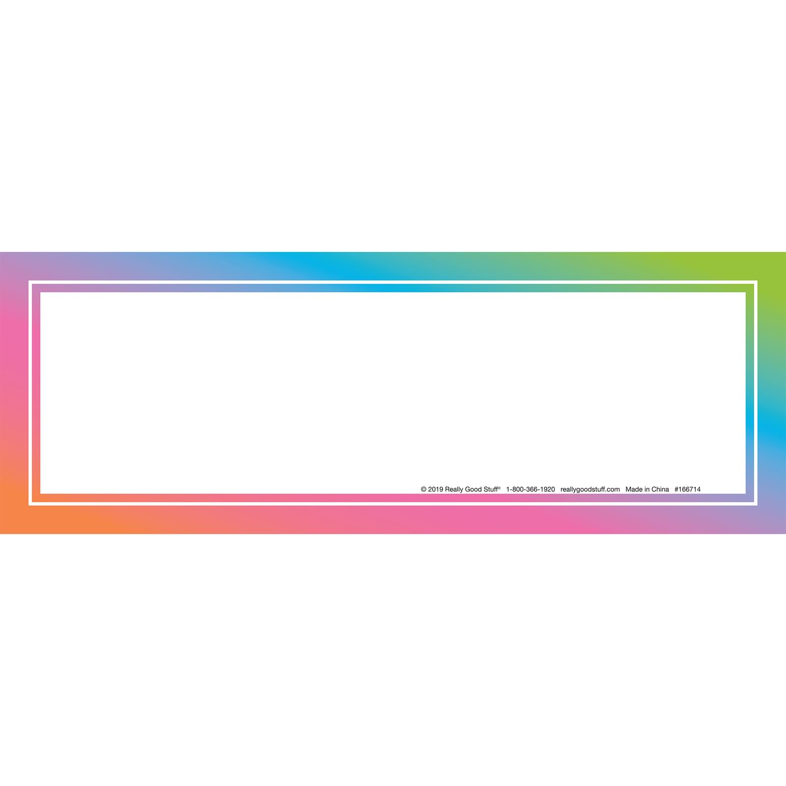 Really Good Stuff Neon Pop Store More Deep-Pocket Chair Pockets ? 6 Pack - Image 7