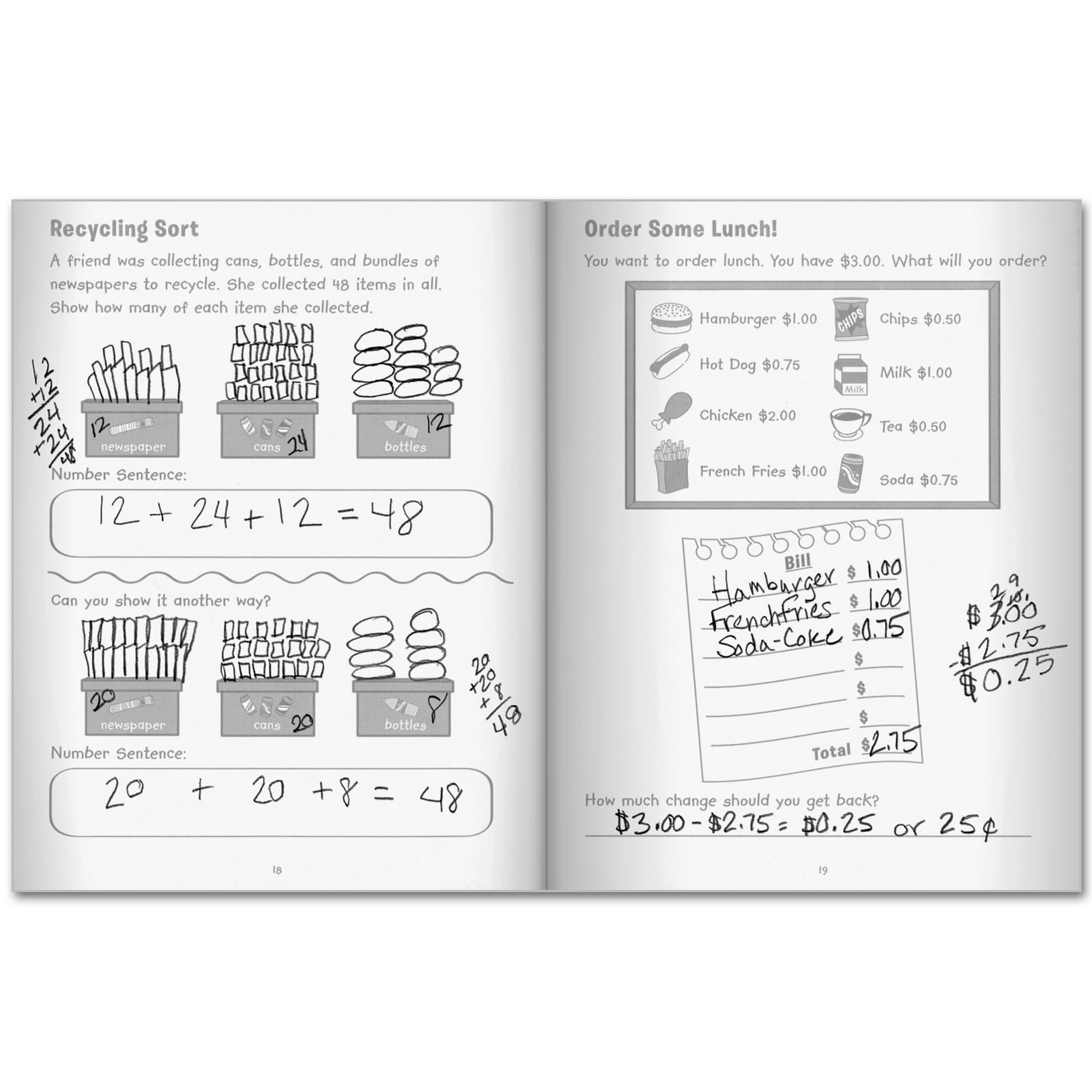 Really Good Stuff Open-Ended Responses Math Journals - 12 journals - Image 2
