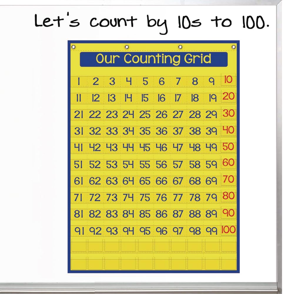 Really Good Stuff Our Counting Grid Pocket Chart - Image 3