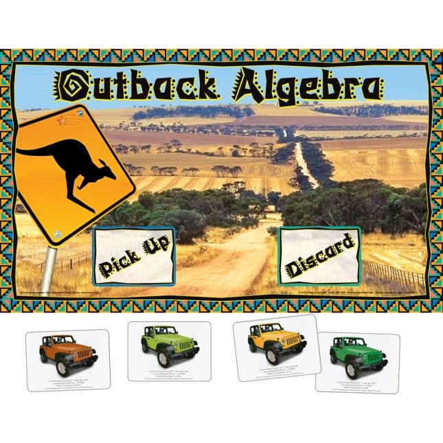 Really Good Stuff Outback Algebra Numeracy Center with Storage Bag - Grab and Go Learning Pack - Reinforce Early Algebra Skills - Grades 4-6 - Image 4