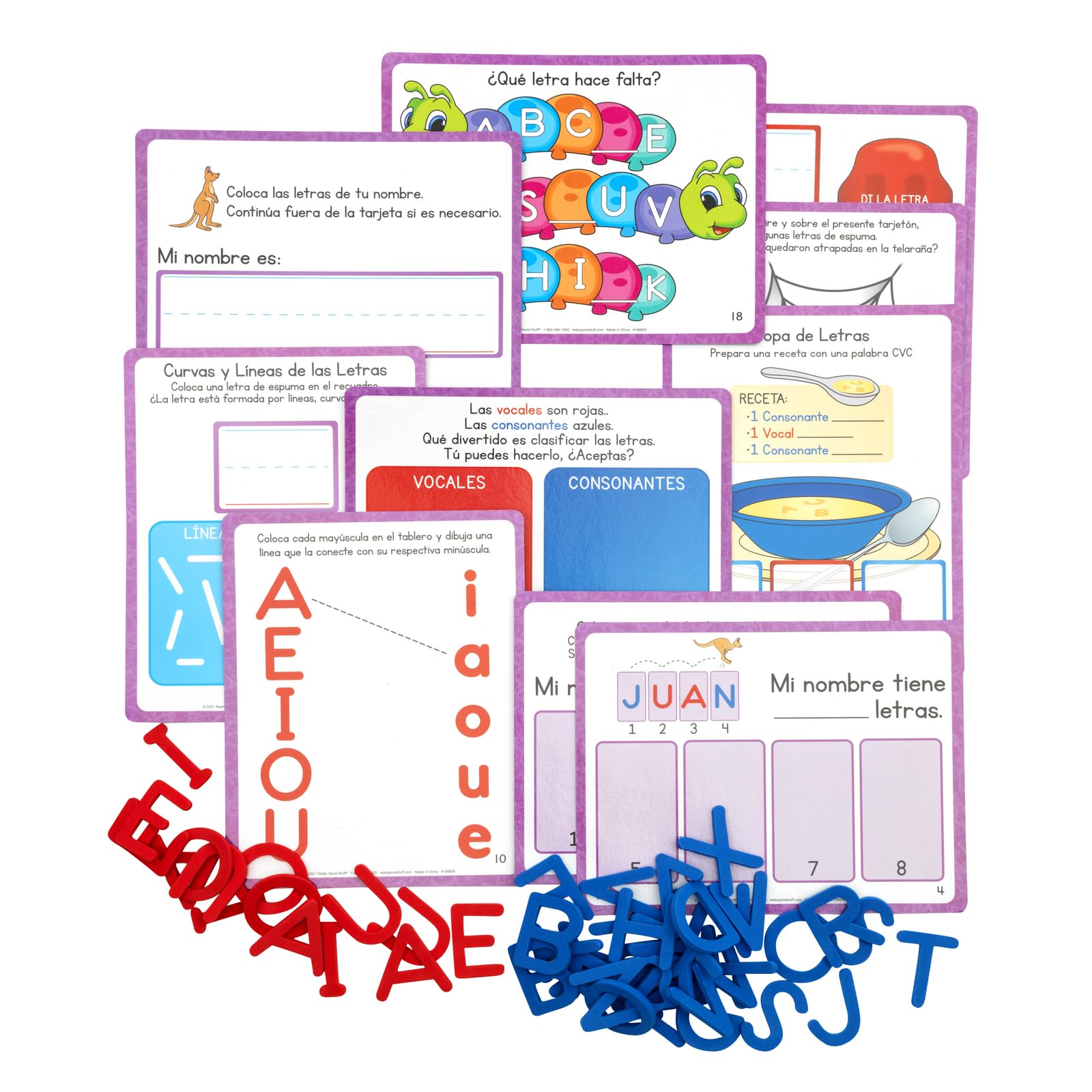 Really Good Stuff Participación Familiar: Prekinder - Lectura - Paquete para Leer, Escribir y Jugar (Spanish Family Engagement Reading: Grade PreK) - Image 3