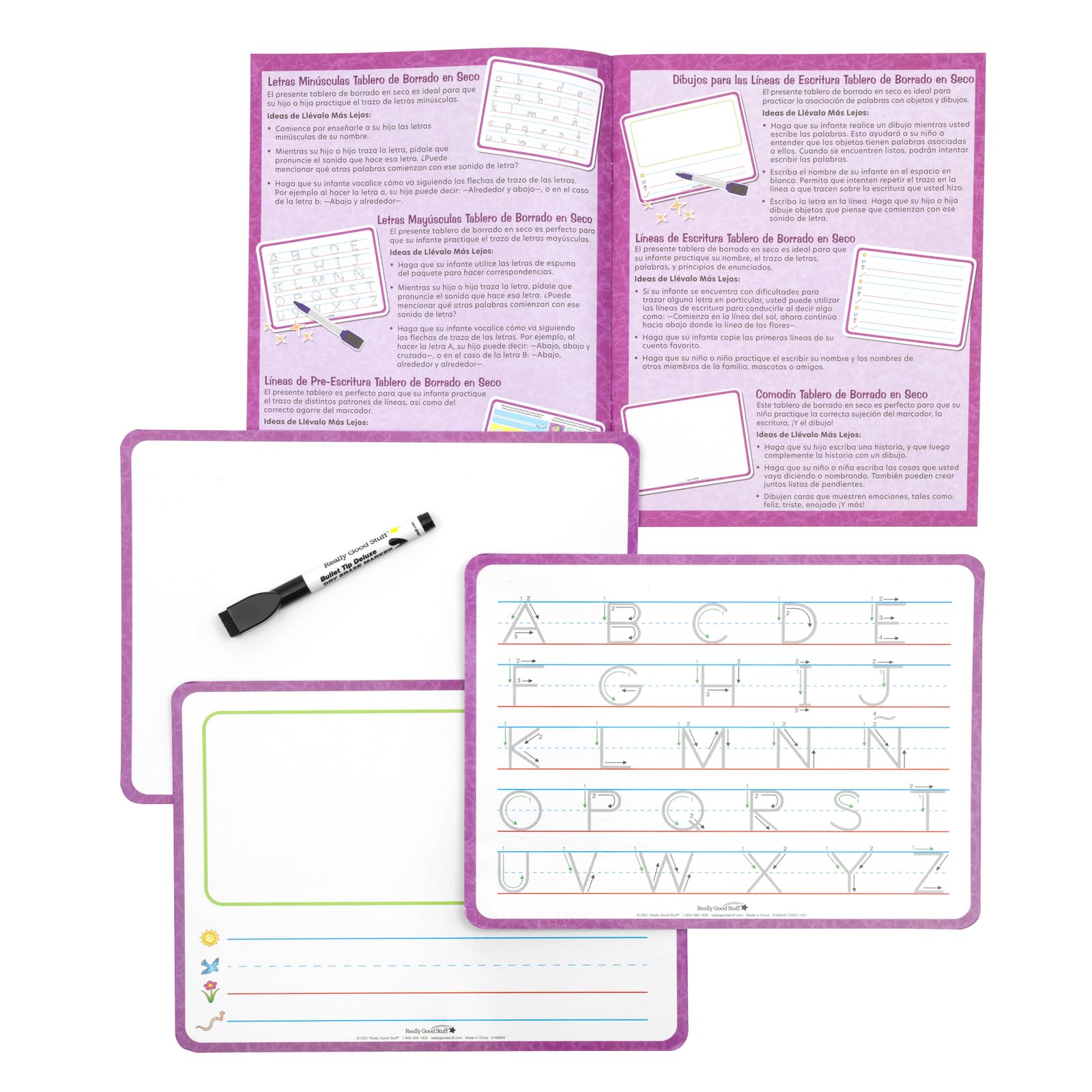 Really Good Stuff Participación Familiar: Prekinder - Lectura - Paquete para Leer, Escribir y Jugar (Spanish Family Engagement Reading: Grade PreK) - Image 5
