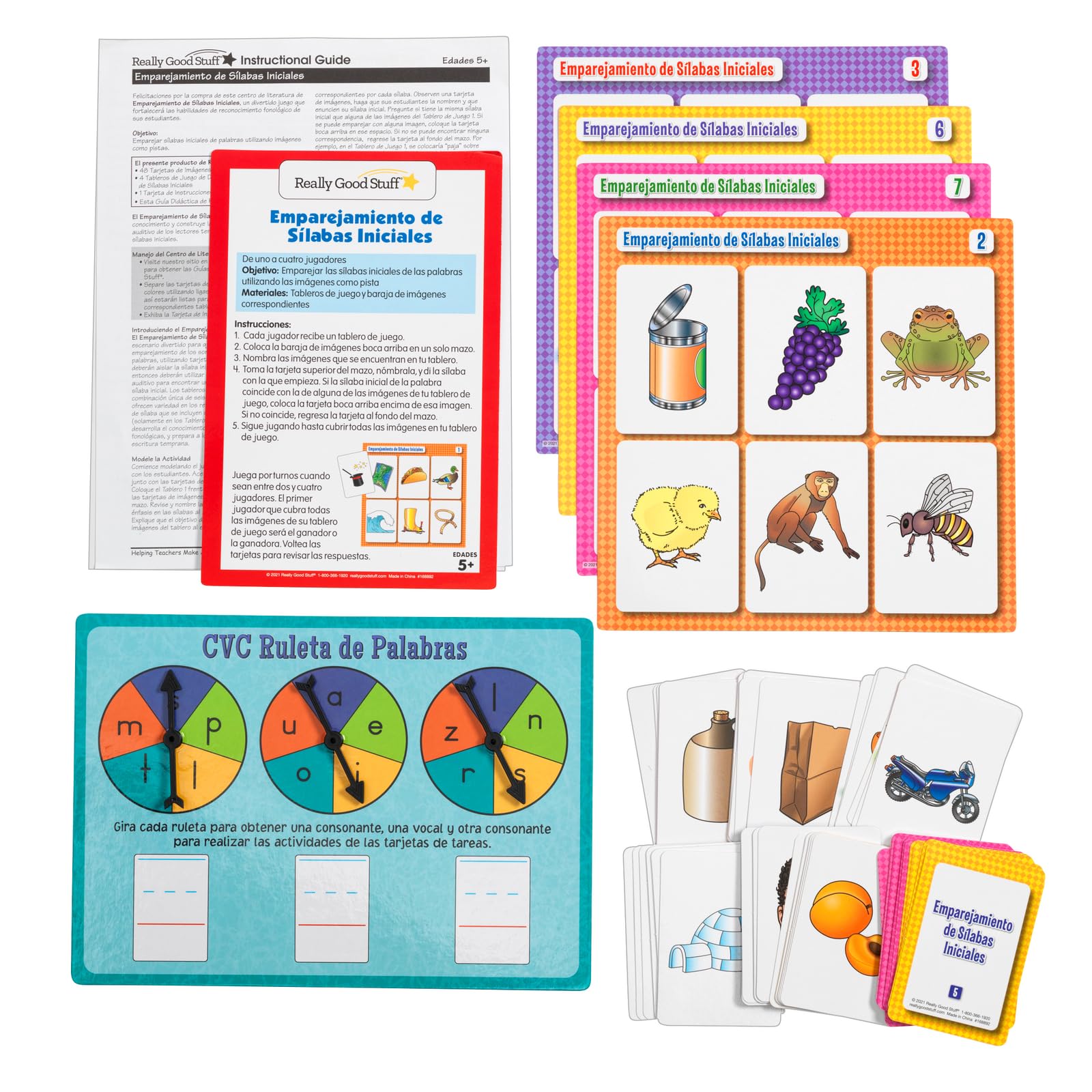 Really Good Stuff Participación Familiar: Primer Grado - Lectura - Paquete para Leer, Escribir y Jugar (Spanish Family Engagement: Grade 1 - Reading) - Image 4