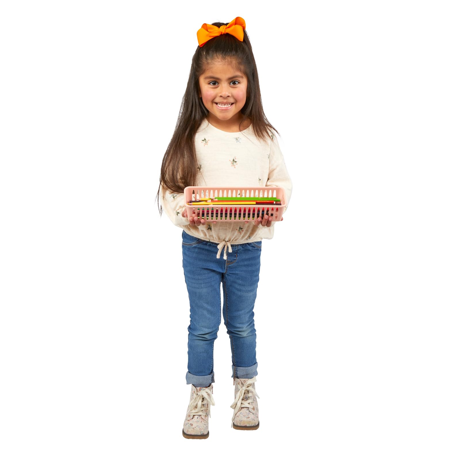 Really Good Stuff Pencil Baskets - Set of 6 - Boho - Image 6