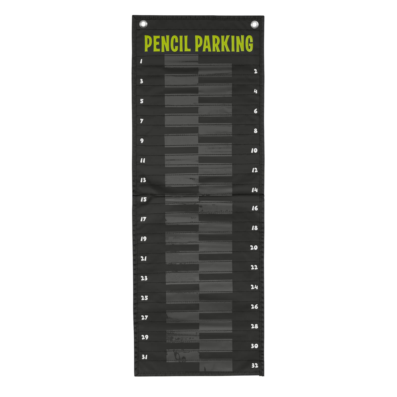 Really Good Stuff Pencil Solution Pocket Chart-Numbered Pencil Dispenser-Hanging Organizer for the Classroom-Storage Supplies for Teachers - Image 3