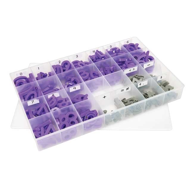 Really Good Stuff Plastic Magnetic Number and Symbols Kit - Image 3