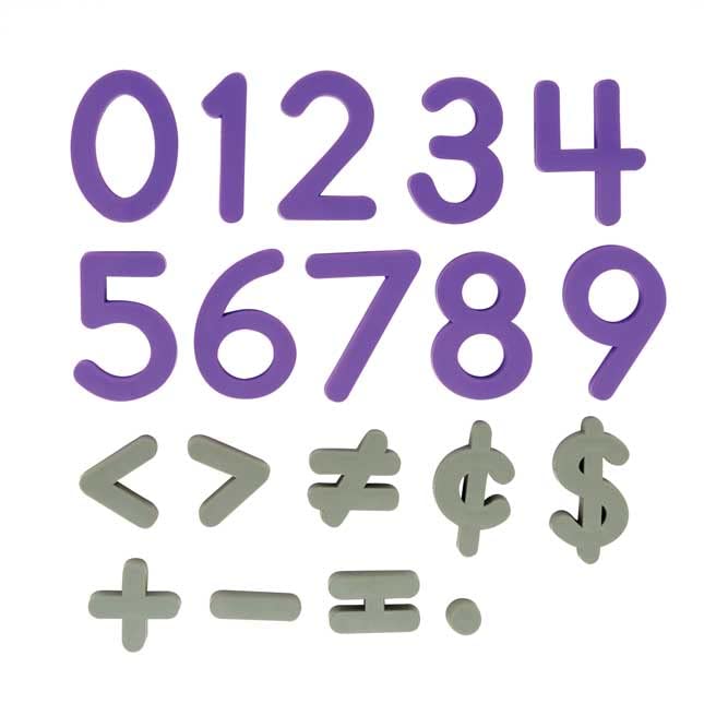 Really Good Stuff Plastic Magnetic Number and Symbols Kit - Image 4