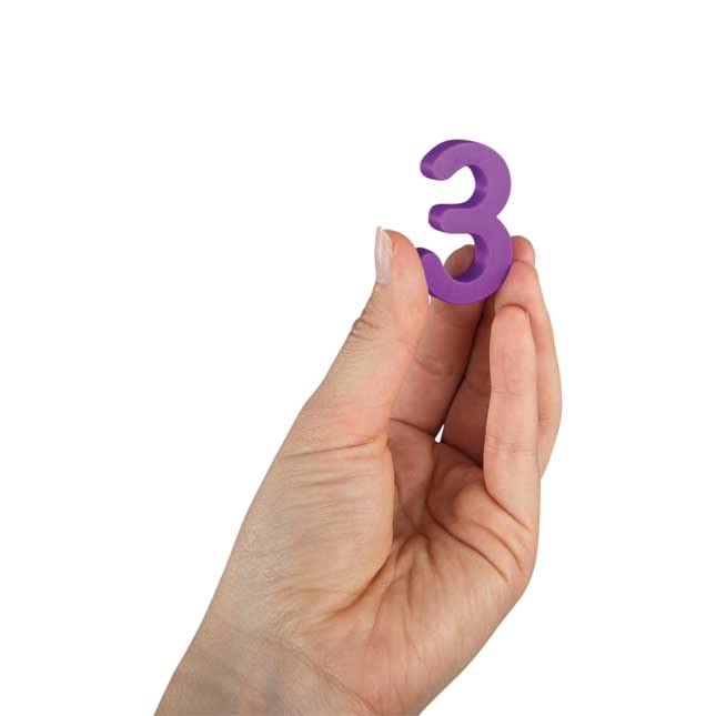 Really Good Stuff Plastic Magnetic Numbers and Math Symbols - 80 Magnets - Image 4