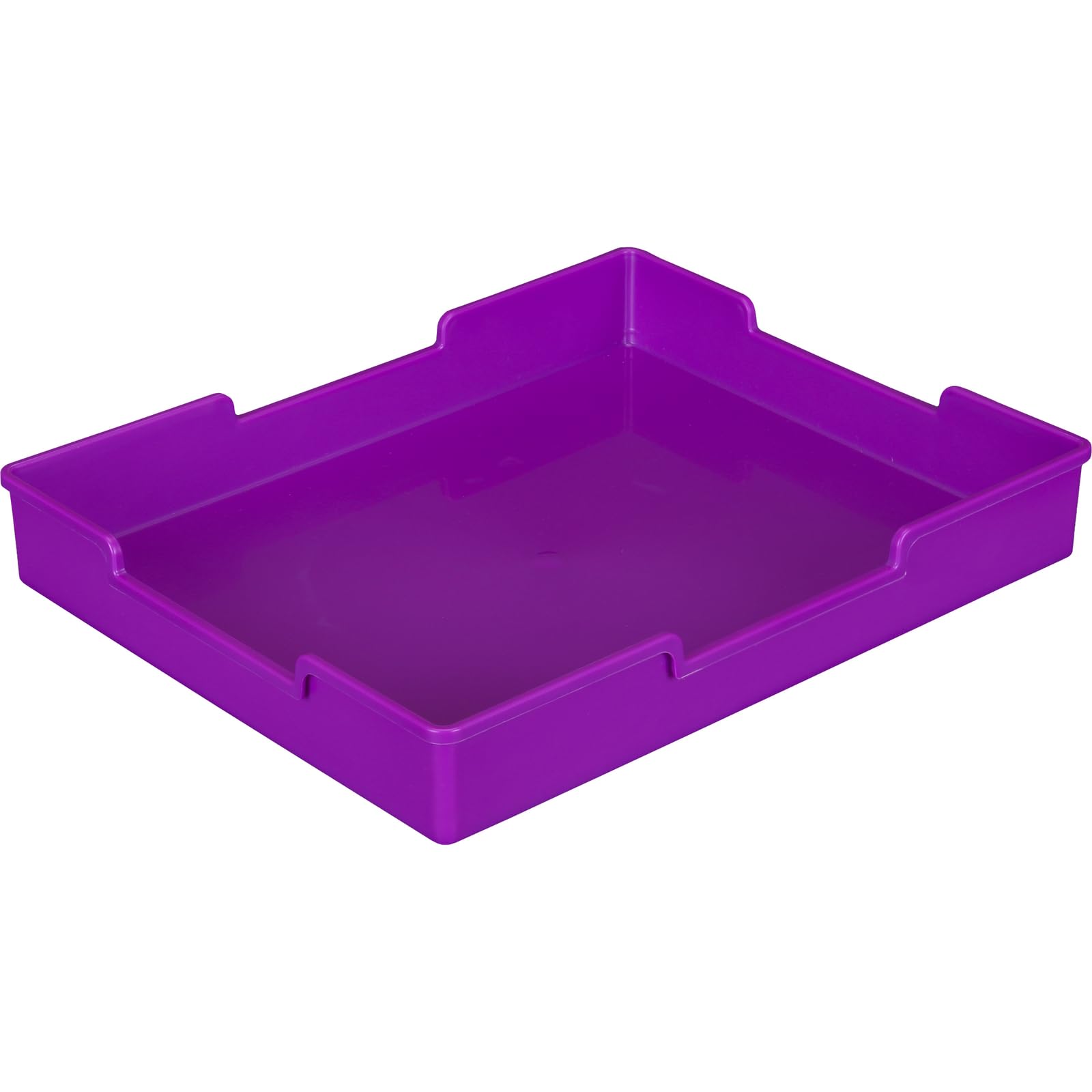 Really Good Stuff Black 27-Slot Mail Center with Trays - Purple - Image 3