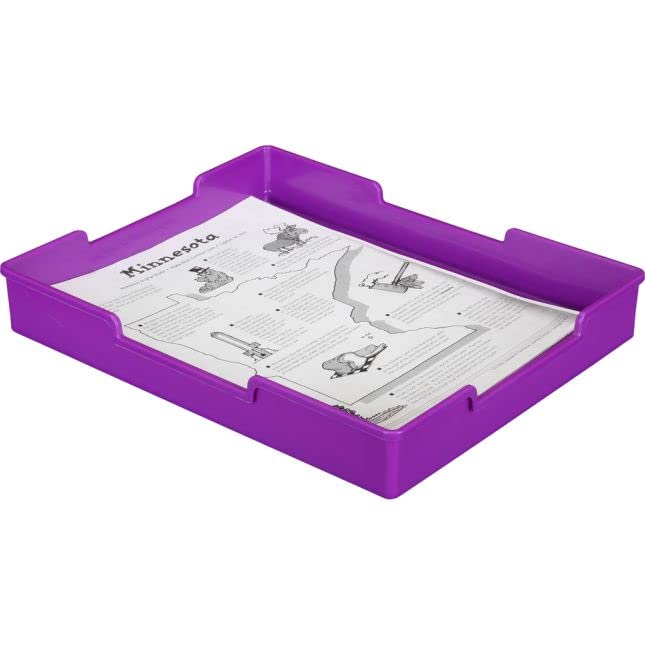 Really Good Stuff Plastic Trays - Set of 12-6-Color Grouping - Image 4