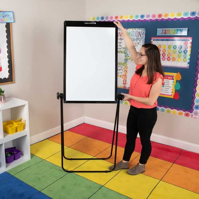 Really Good Stuff Portable Magnetic Dry Erase Easel 35" by 23" - Image 7