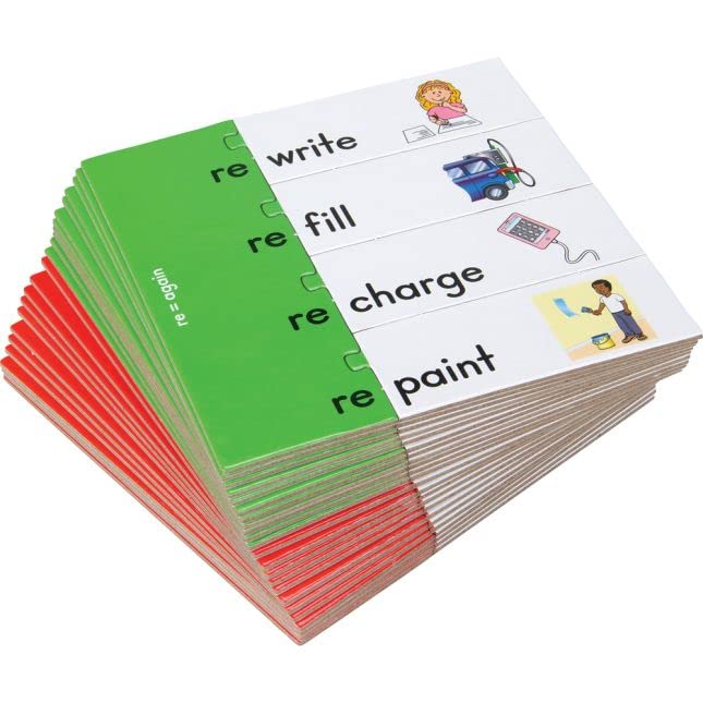 Really Good Stuff Prefix, Suffix, and Base Word Puzzles - Fun Learning Game for Grades 2-4, Teach and Learn Prefixes and Suffixes, Ideal for Classroom and Home Learning - Image 3