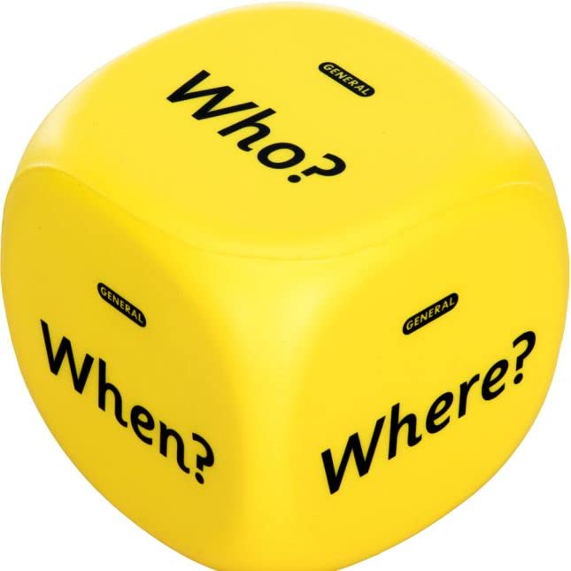 Really Good Stuff Primary Comprehension Cubes - 4 Cubes - Image 5