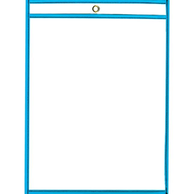 Really Good Stuff Re-Markable Dry Erase Sleeves - 30 Pack - 6 Color Classroom Pack - Image 5