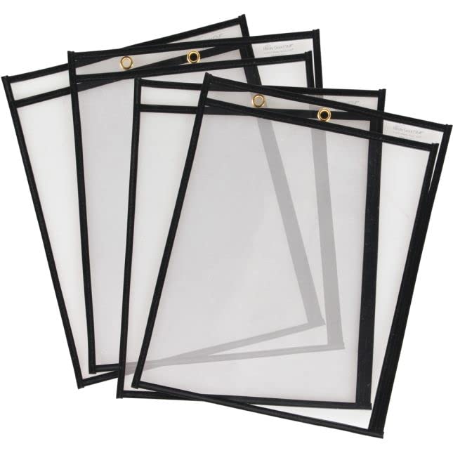 Really Good Stuff Re-Markable Dry Erase Sleeves - Two-Side Opening - Classroom Pack - Image 4