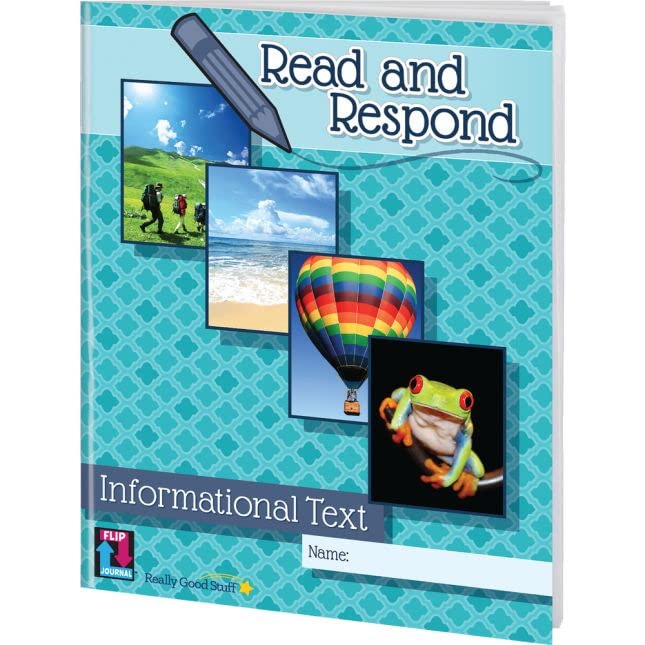 Really Good Stuff Read And Respond Flip Journals - 12 journals - Image 3