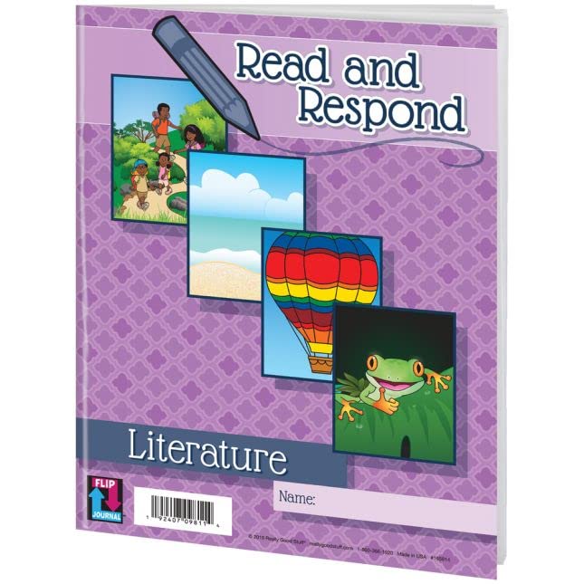Really Good Stuff Read And Respond Flip Journals - 12 journals - Image 7