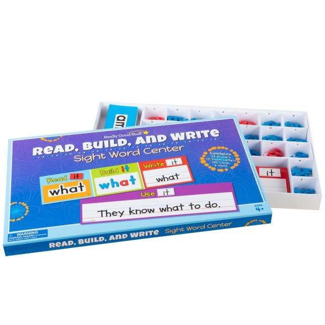 Really Good Stuff Read, Build, and Write Sight Word Activity Center - Image 6
