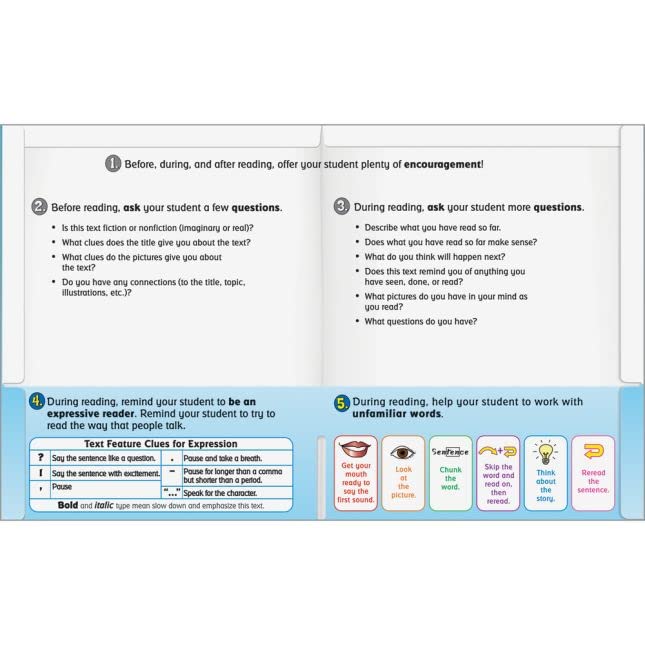 Really Good Stuff Read with Me Folders - Set of 12 - Educational Reading Materials - Image 3